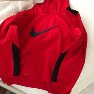 Boys Nike Red Hoodie size XS